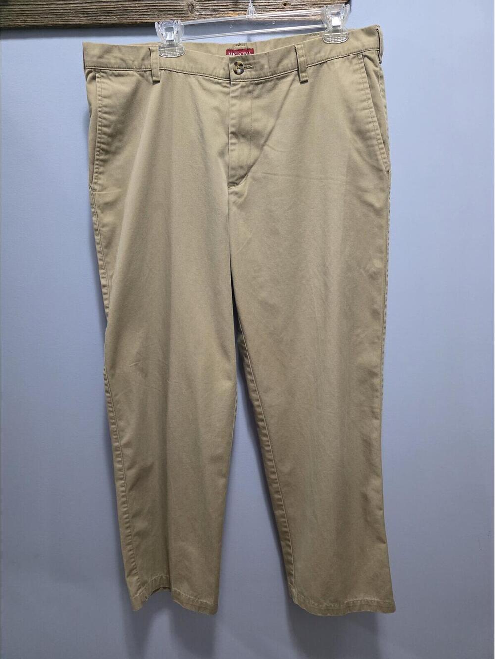 Merona Men’s Khaki Chino Pants Size 38x32